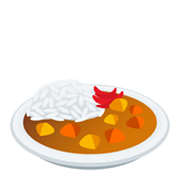 🍛 Emoji Reis mit Curry JoyPixels 5.5.