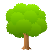 Emoji 🌳 Albero Deciduo su JoyPixels 5.5.