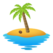 Émoji 🏝️ île Déserte sur JoyPixels 5.5.