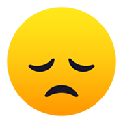 😞 Emoji enttäuschtes Gesicht JoyPixels 5.5.