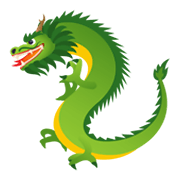 Émoji 🐉 Dragon sur JoyPixels 5.5.