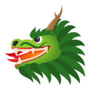 🐲 Emoji Rosto De Dragão na JoyPixels 5.5.