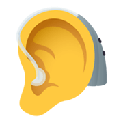 🦻 Emoji Ohr mit Hörhilfe JoyPixels 5.5.