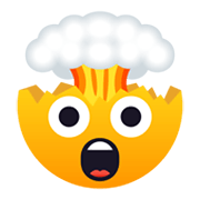 Emoji 🤯 Testa Che Esplode su JoyPixels 5.5.
