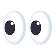 Emoji 👀 Occhi su JoyPixels 5.5.