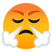 😤 Emoji Rosto Soltando Vapor Pelo Nariz na JoyPixels 5.5.
