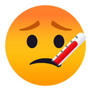 🤒 Emoji Rosto Com Termômetro na JoyPixels 5.5.