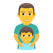 Emoji 👨‍👦 Famiglia: Uomo E Bambino su JoyPixels 5.5.