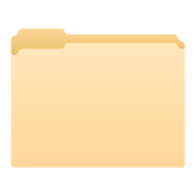 Émoji 📁 Dossier sur JoyPixels 5.5.