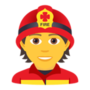 Emoji 🧑‍🚒 Pompiere su JoyPixels 5.5.