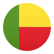 🇧🇯 Emoji Bandera: Benín en JoyPixels 5.5.
