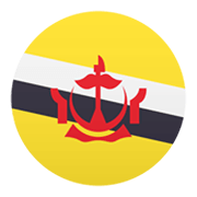 🇧🇳 Emoji Bandera: Brunéi en JoyPixels 5.5.