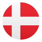 🇩🇰 Emoji Flagge: Dänemark JoyPixels 5.5.