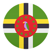 🇩🇲 Emoji Bandera: Dominica en JoyPixels 5.5.