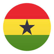 🇬🇭 Emoji Flagge: Ghana JoyPixels 5.5.