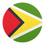 🇬🇾 Emoji Bandeira: Guiana na JoyPixels 5.5.