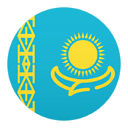 🇰🇿 Emoji Bandera: Kazajistán en JoyPixels 5.5.