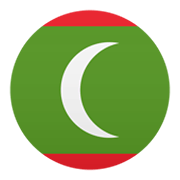 🇲🇻 Emoji Flagge: Malediven JoyPixels 5.5.