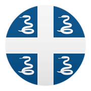 🇲🇶 Emoji Flagge: Martinique JoyPixels 5.5.