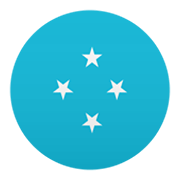 Émoji 🇫🇲 Drapeau : États Fédérés De Micronésie sur JoyPixels 5.5.