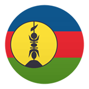 🇳🇨 Emoji Flagge: Neukaledonien JoyPixels 5.5.