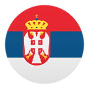 🇷🇸 Emoji Bandera: Serbia en JoyPixels 5.5.