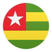 🇹🇬 Emoji Flagge: Togo JoyPixels 5.5.