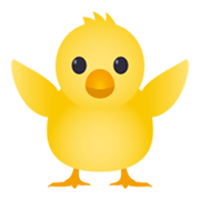 🐥 Emoji Pintinho De Frente na JoyPixels 5.5.