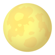 Émoji 🌕 Pleine Lune sur JoyPixels 5.5.