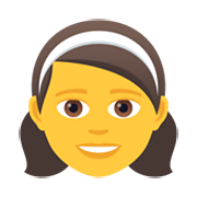 👧 Emoji Mädchen JoyPixels 5.5.