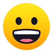 😀 Emoji Rosto Risonho na JoyPixels 5.5.