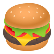 Émoji 🍔 Hamburger sur JoyPixels 5.5.