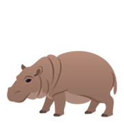Émoji 🦛 Hippopotame sur JoyPixels 5.5.