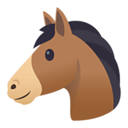 🐴 Emoji Rosto De Cavalo na JoyPixels 5.5.