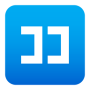Emoji 🈁 Ideogramma Giapponese Per “Qui” su JoyPixels 5.5.