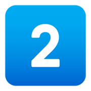 Emoji 2️⃣ Tasto: 2 su JoyPixels 5.5.