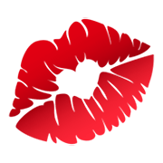 Émoji 💋 Trace De Rouge à Lèvres sur JoyPixels 5.5.