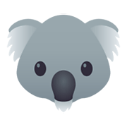 Emoji 🐨 Koala su JoyPixels 5.5.