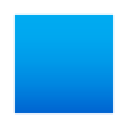 🟦 Emoji Quadrado Azul na JoyPixels 5.5.