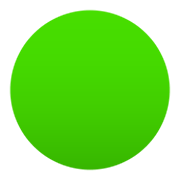 Emoji 🟢 Cerchio Verde su JoyPixels 5.5.