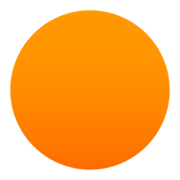 Émoji 🟠 Disque Orange sur JoyPixels 5.5.