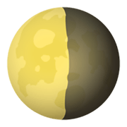 🌗 Emoji Luna En Cuarto Menguante en JoyPixels 5.5.