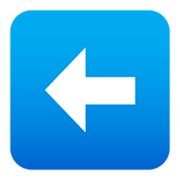 ⬅️ Emoji Flecha Hacia La Izquierda en JoyPixels 5.5.