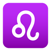 Emoji ♌ Segno Zodiacale Del Leone su JoyPixels 5.5.