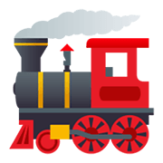 🚂 Emoji Dampflokomotive JoyPixels 5.5.