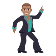 🕺🏽 Emoji Hombre Bailando: Tono De Piel Medio en JoyPixels 5.5.