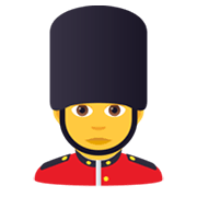 💂‍♂️ Emoji Guardia Hombre en JoyPixels 5.5.