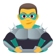 Emoji 🦹‍♂️ Supercattivo Uomo su JoyPixels 5.5.