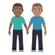 👨🏾‍🤝‍👨🏽 Emoji Dois Homens De Mãos Dadas: Pele Morena Escura E Pele Morena na JoyPixels 5.5.