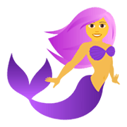 🧜‍♀️ Emoji Sirena en JoyPixels 5.5.